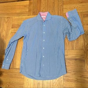 ISAAC MIZRAHI - Slim Fit Button Down